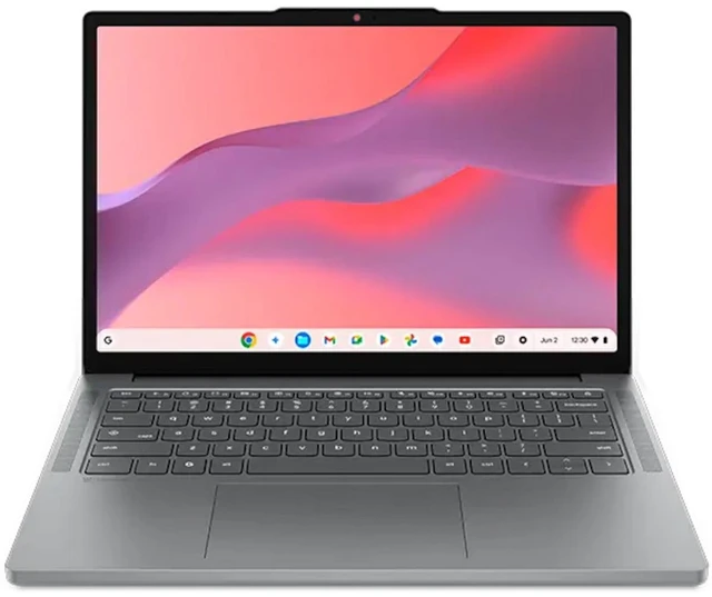 Alt view image 8 of 14 - Lenovo Chromebook m Laptop, 14" IPS 60Hz, MediaTek Kompanio 540, 4GB, 64GB