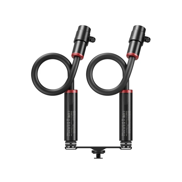 Alt view image 2 of 4 - SmallRig RM 03 3W RGBW Macro Photography LED 2-Light Kit, Black
