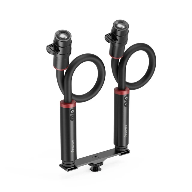 Alt view image 4 of 4 - SmallRig RM 03 3W RGBW Macro Photography LED 2-Light Kit, Black
