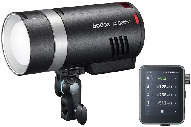 Main image of Godox AD300Pro II All-in-One Outdoor Flash, Bundle with X3Pro 2.4Ghz Touchscreen TTL Wireless Flash Trigger for Olympus and Panasonic