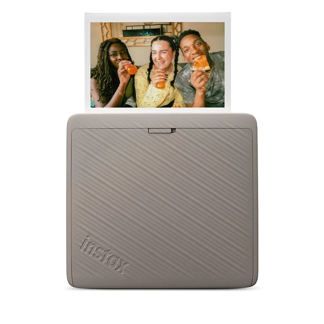 Alt view image 3 of 7 - Fujifilm Instax Link Wide 2 Smartphone Printer - Duo Beige