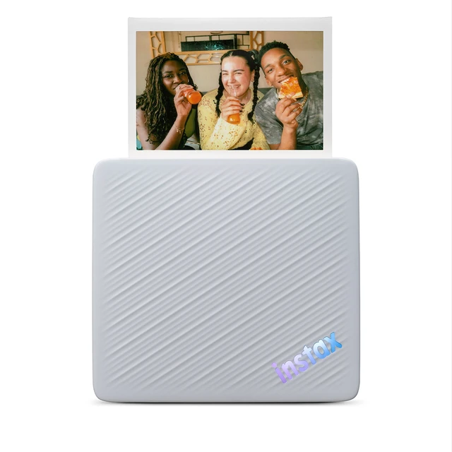 Alt view image 2 of 7 - Fujifilm Instax Link Wide 2 Smartphone Printer - Duo Blue