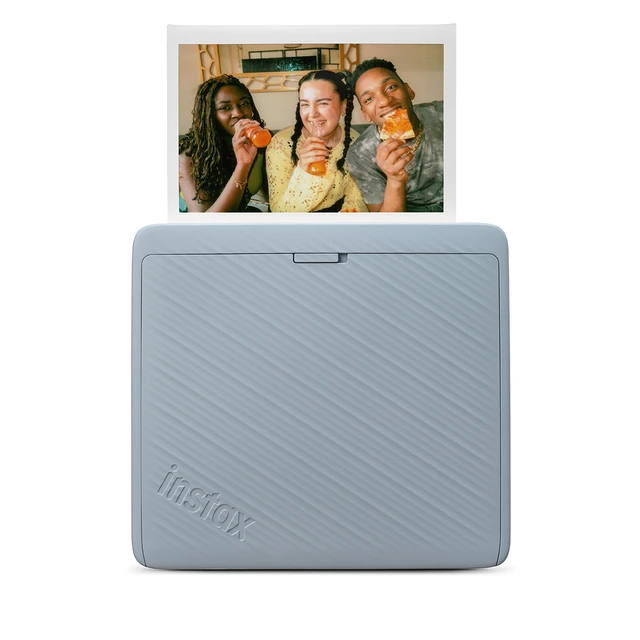 Alt view image 3 of 7 - Fujifilm Instax Link Wide 2 Smartphone Printer - Duo Blue