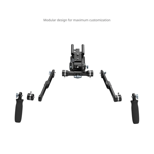 Alt view image 2 of 7 - SmallRig SR007 HawkLock Shoulder Rig Pro Kit
