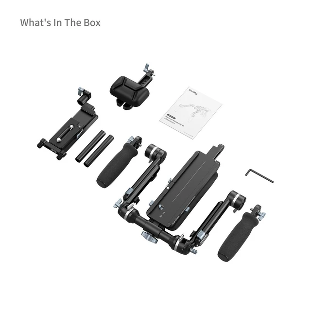 Alt view image 4 of 7 - SmallRig SR007 HawkLock Shoulder Rig Pro Kit
