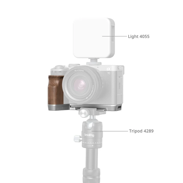 Alt view image 6 of 6 - SmallRig SMALLRIG L-SHAPE MOUNT PLATE 4796B