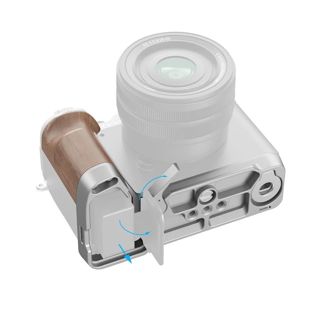 Alt view image 5 of 6 - SmallRig SMALLRIG L-SHAPE MOUNT PLATE 4796B