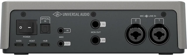 Alt view image 4 of 5 - Universal Audio Volt 2 Max 10x4 USB Audio/MIDI Interface