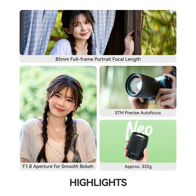 Alt view image 5 of 7 - TTArtisan AF 85mm f/1.8 Neo STM Lens for Sony E