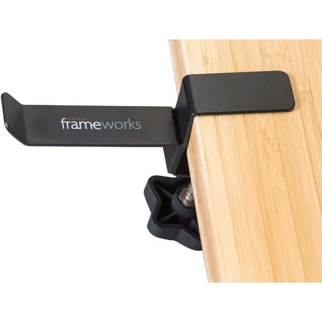 Alt view image 4 of 5 - Gator Cases Headphone Hanger for Desks