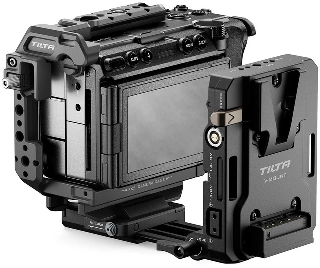 Alt view image 3 of 7 - Tilta Full Camera Cage Power Kit for Sony FX5