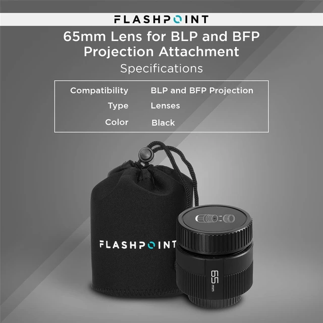 Alt view image 7 of 7 - Flashpoint 65mm Lens for BLP and BFP Projection Attachment