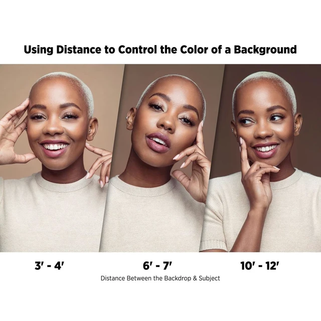 Alt view image 12 of 12 - Westcott X-Drop Wrinkle-Resistant Backdrop (Periwinkle Purple, 5 x 12 Feet)