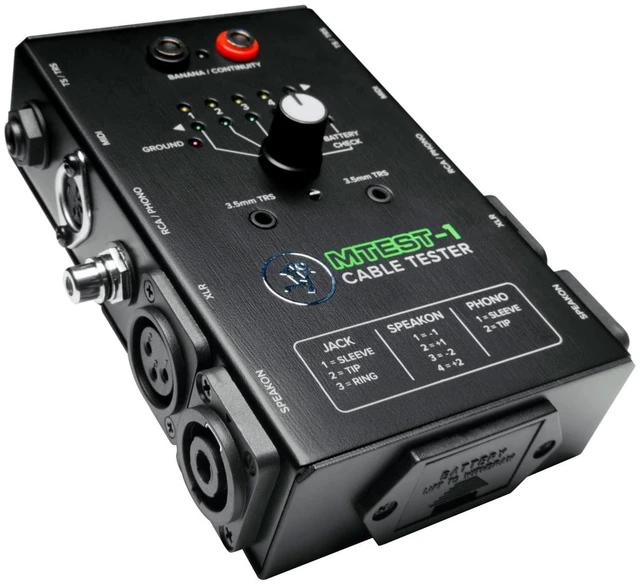 Alt view image 16 of 16 - MACKIE McKee Cable Tester MTEST-1