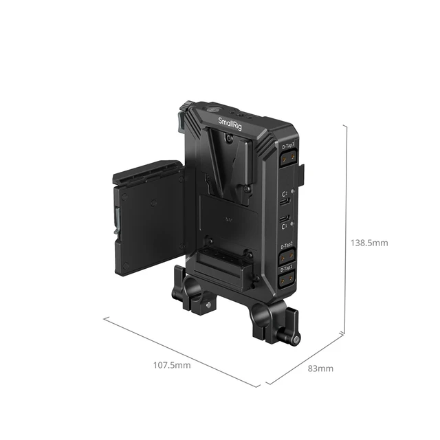 Alt view image 5 of 7 - SmallRig SMALLRIG V-MOUNT BATTERY MOUNT PLATE KI