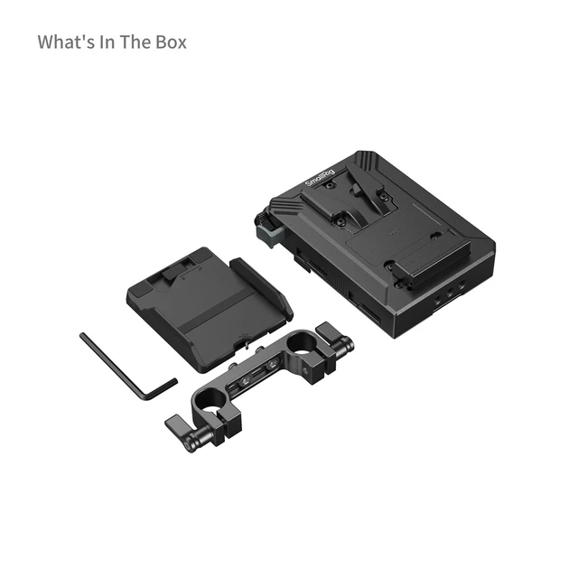 Alt view image 6 of 7 - SmallRig SMALLRIG V-MOUNT BATTERY MOUNT PLATE KI