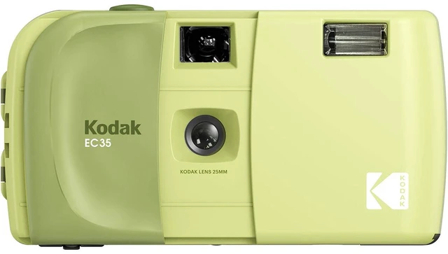 Main image of Kodak EC35 35mm Film Camera - Avocado Green