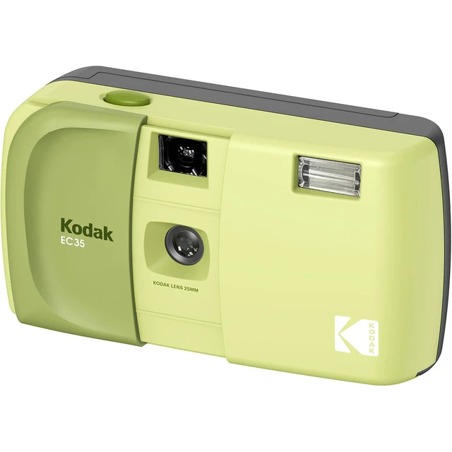 Alt view image 6 of 7 - Kodak EC35 35mm Film Camera - Avocado Green
