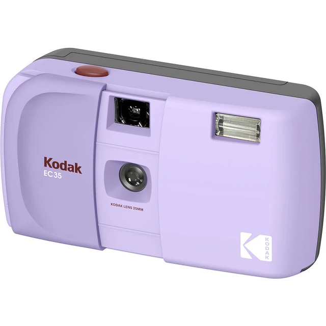 Alt view image 6 of 7 - Kodak EC35 35mm Film Camera - Lavender