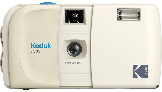 Main image of Kodak EC35 35mm Film Camera - Vanilla White