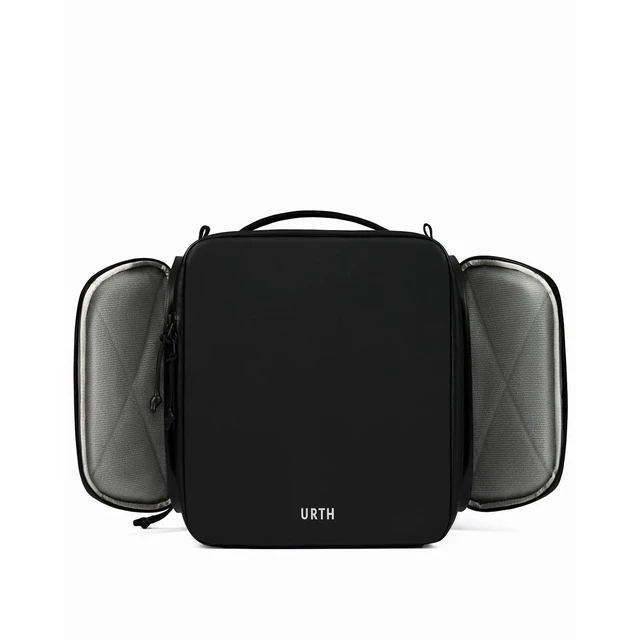 Alt view image 7 of 7 - Urth Helios 40L Outdoor Backpack - Stone, with Medium Core Camera Cube