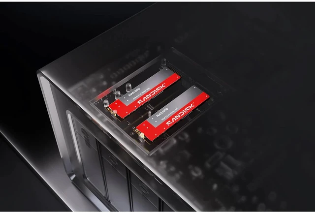 Alt view image 4 of 7 - SanDisk NAS 800 NVMe PCIe 5.0x4 M.2 2280 Internal SSD - 1.92TB, Standard
