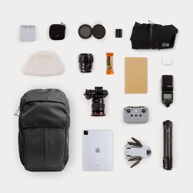 Alt view image 7 of 7 - Moment Sequence 23L Camera Backpack - Black