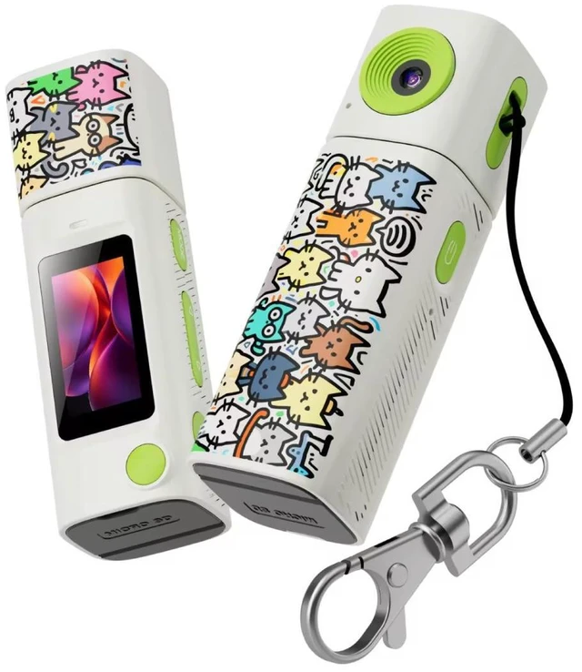 Main image of Aries CharmShot Mini Thumb Camera - White