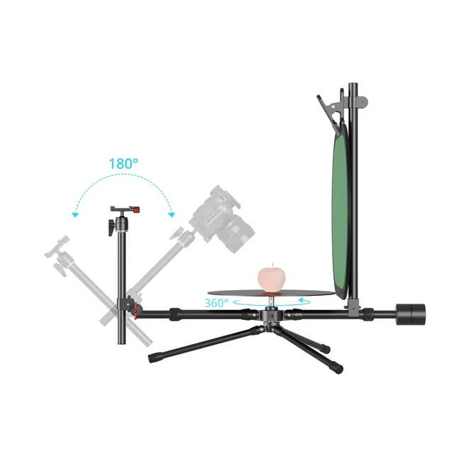 Alt view image 4 of 6 - SmallRig Professional 12" 360 Degree Photography Turntable Kit