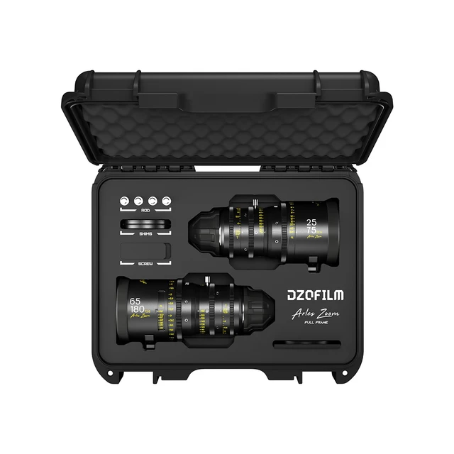 Alt view image 10 of 14 - DZOFilm Arles Zoom T2.6 FF Cine 2-Lens Bundle (ARRI PL/Canon EF)