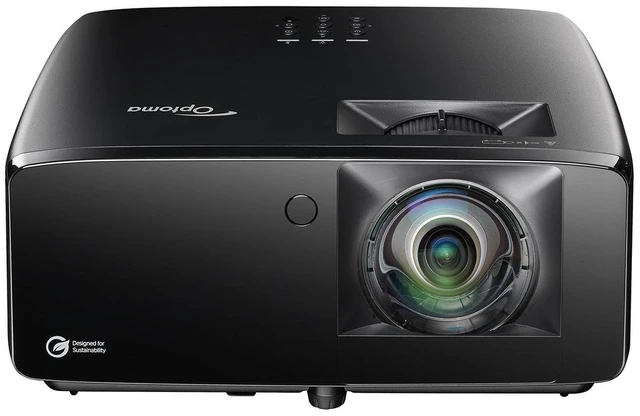 Main image of Optoma GT2300HDR 1080p Full HD Short Throw Laser Home Entertainment and Golf Sim Projector - Black