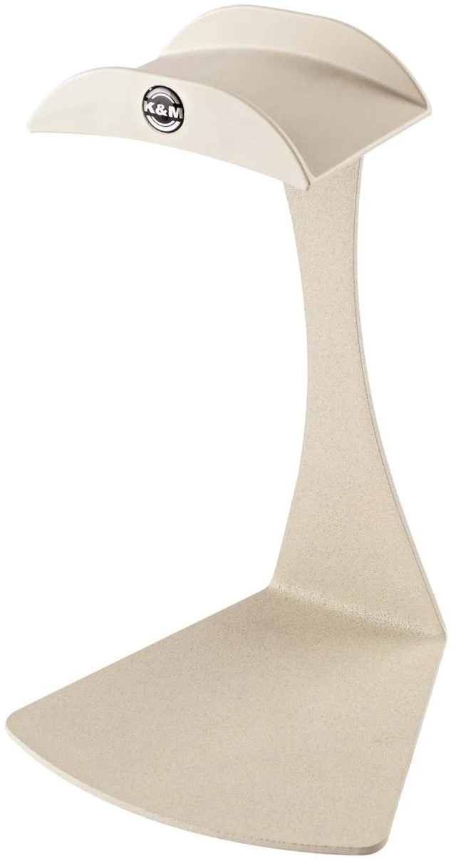 Main image of K&M KM 16075 Tabletop Headphone Stand, Sand Beige