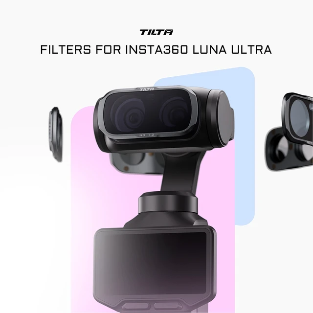 Alt view image 6 of 7 - Tilta Polarizer Filter for Insta360 Luna Ultra Gimbal Camera