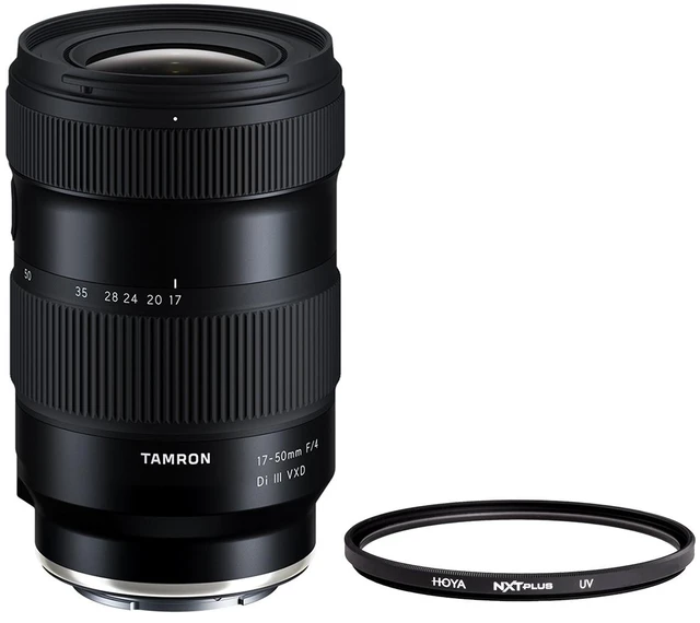 Main image of Tamron 17-50mm f/4 Di III VXD Lens for Sony E, Bundle with 67mm UV Filter