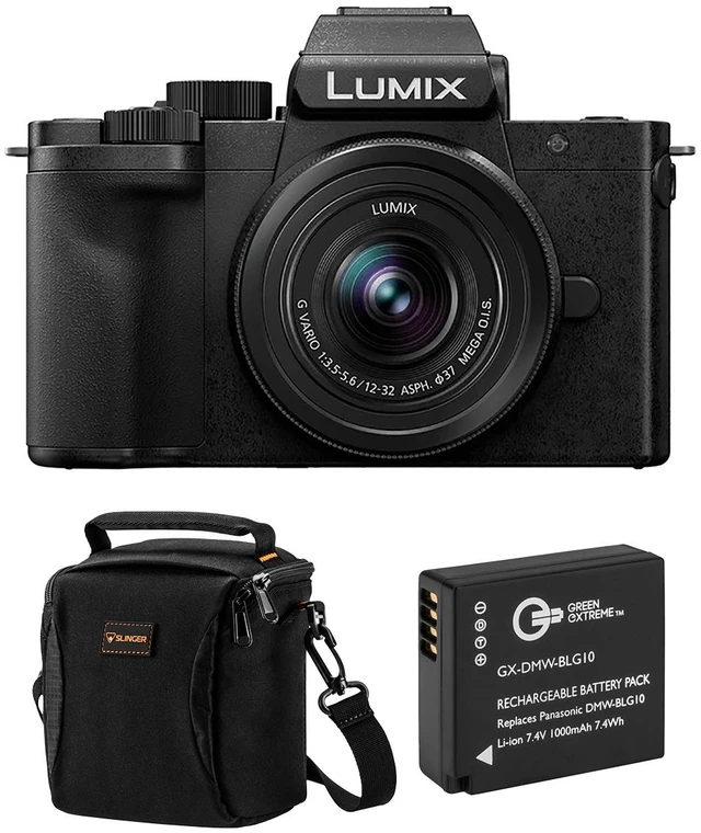 Main image of Panasonic PANASONIC LUMIX G100D WITH LENS BUN B