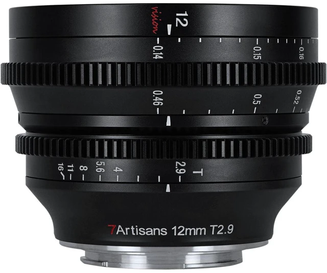 Main image of 7artisans Photoelectric 12mm T2.9 Vision Cine Lens for RF Mount