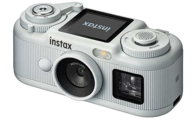 Alt view image 5 of 6 - Fujifilm Instax Pal 2 Digital Camera, White, With Printer & Color Print Film