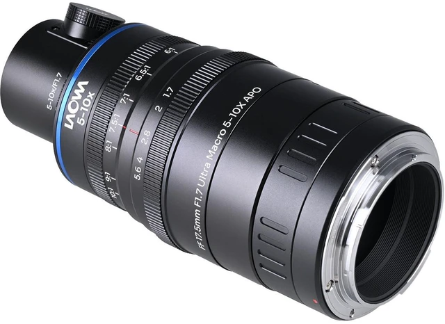 Alt view image 3 of 7 - Venus Laowa Aksen 17.5mm f/1.7 5-10X Ultra Macro APO Lens for Canon RF, Coaxial Lighting