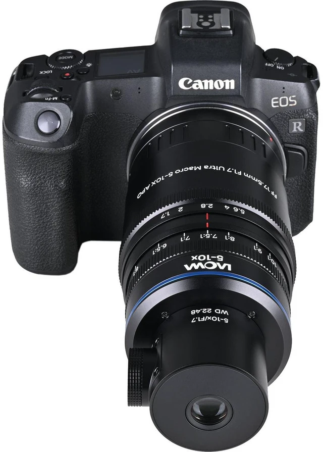 Alt view image 5 of 7 - Venus Laowa Aksen 17.5mm f/1.7 5-10X Ultra Macro APO Lens for Canon RF, Coaxial Lighting