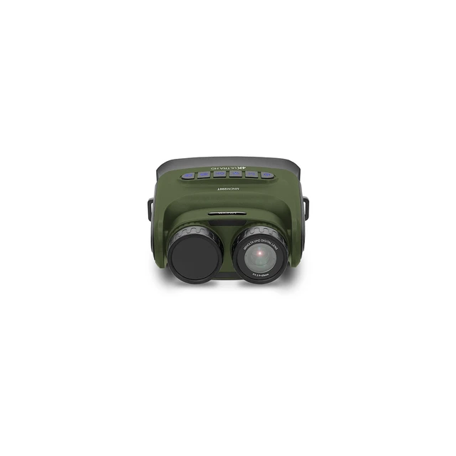 Alt view image 2 of 7 - Minolta MINOLTA MNDM200T 10x25 Digital Night Vision Monocular w/4K UHD Camera and Tilting Lens (Green)