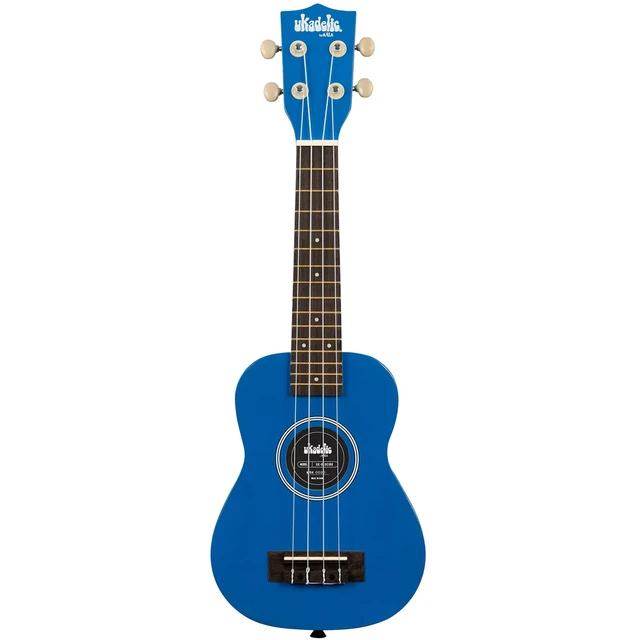 Main image of Kala Ukadelic Soprano Ukulele - Blue Ink
