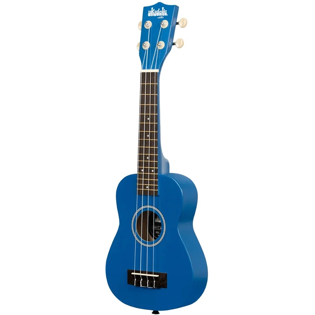 Alt view image 4 of 5 - Kala Ukadelic Soprano Ukulele - Blue Ink