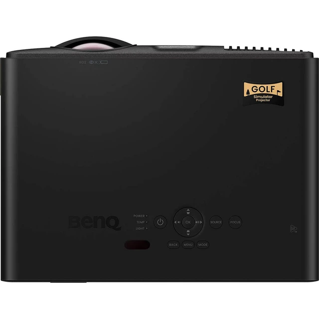 Alt view image 4 of 5 - BenQ AH700ST Full HD HDR Short-Throw Laser DLP Golf Simulation Projector, Bundle with H&A Universal Projector Ceiling Mount