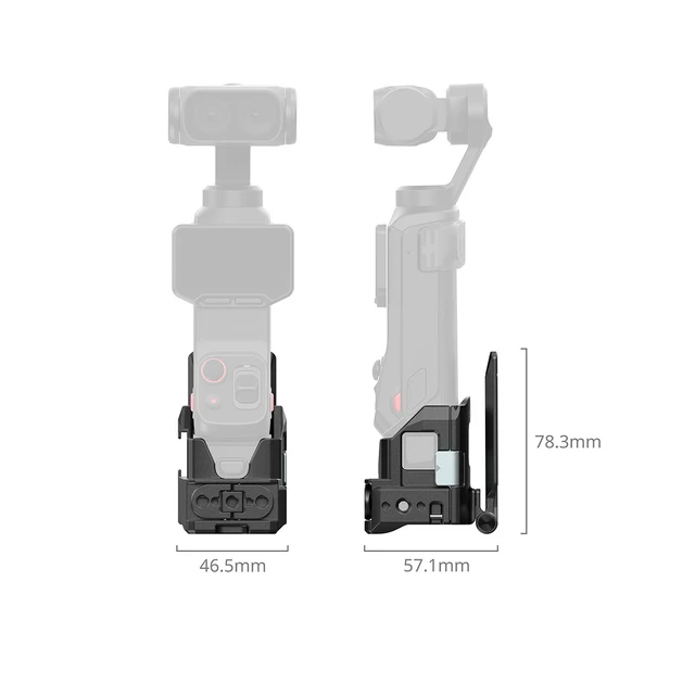 Alt view image 3 of 7 - SmallRig Attachable Mount for Insta360 Luna Ultra/Luna Pro Gimbal Camera