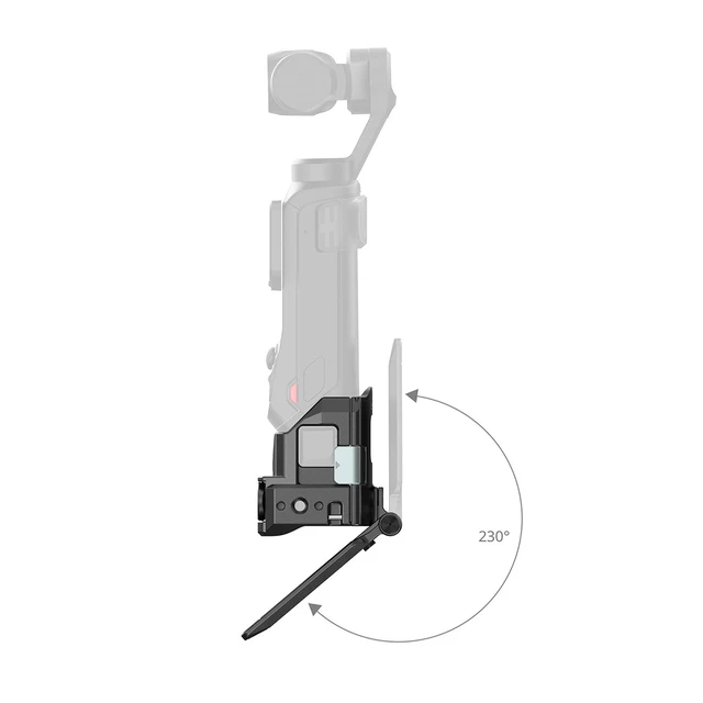 Alt view image 4 of 7 - SmallRig Attachable Mount for Insta360 Luna Ultra/Luna Pro Gimbal Camera