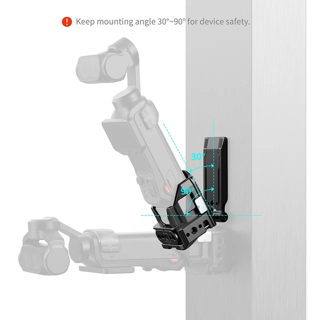Alt view image 6 of 7 - SmallRig Attachable Mount for Insta360 Luna Ultra/Luna Pro Gimbal Camera