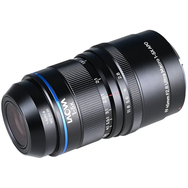 Alt view image 3 of 7 - Venus Laowa Aksen 45mm f/2.8 1-5X Ultra Macro APO Lens for Canon EF