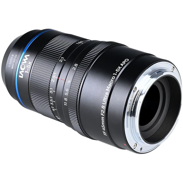 Alt view image 4 of 7 - Venus Laowa Aksen 45mm f/2.8 1-5X Ultra Macro APO Lens for Canon EF