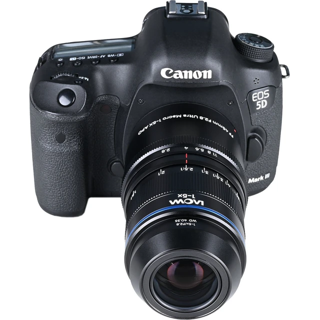 Alt view image 5 of 7 - Venus Laowa Aksen 45mm f/2.8 1-5X Ultra Macro APO Lens for Canon EF