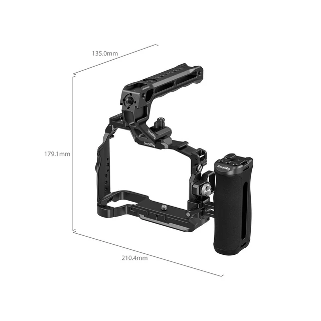 Alt view image 2 of 7 - SmallRig Advanced Full Cage Kit for Sony Alpha 7R VI Camera
